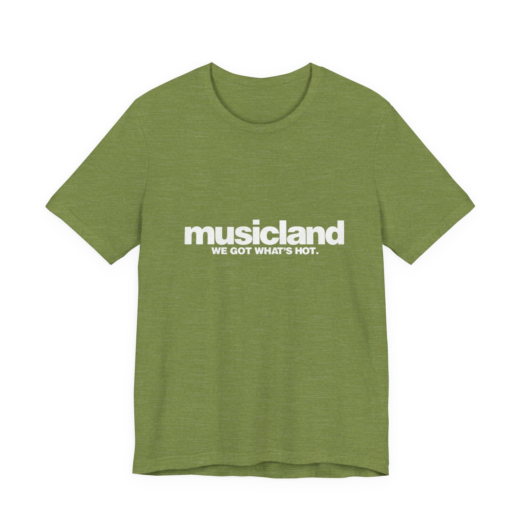 Vintage Musicland Logo Unisex Jersey Short Sleeve T-Shirt - POPvault