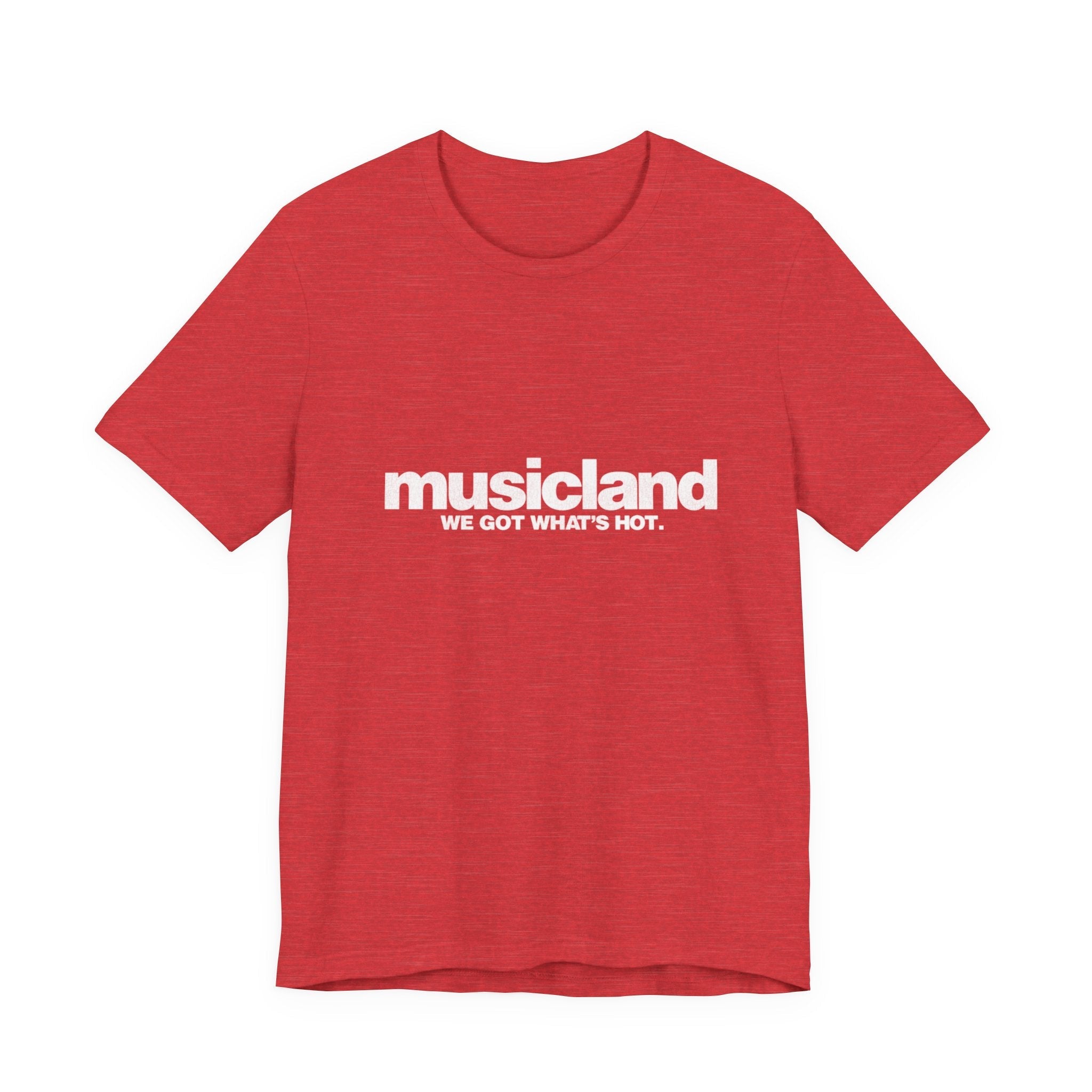 Vintage Musicland Logo Unisex Jersey Short Sleeve T-Shirt - POPvault