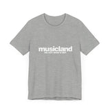 Vintage Musicland Logo Unisex Jersey Short Sleeve T-Shirt - POPvault