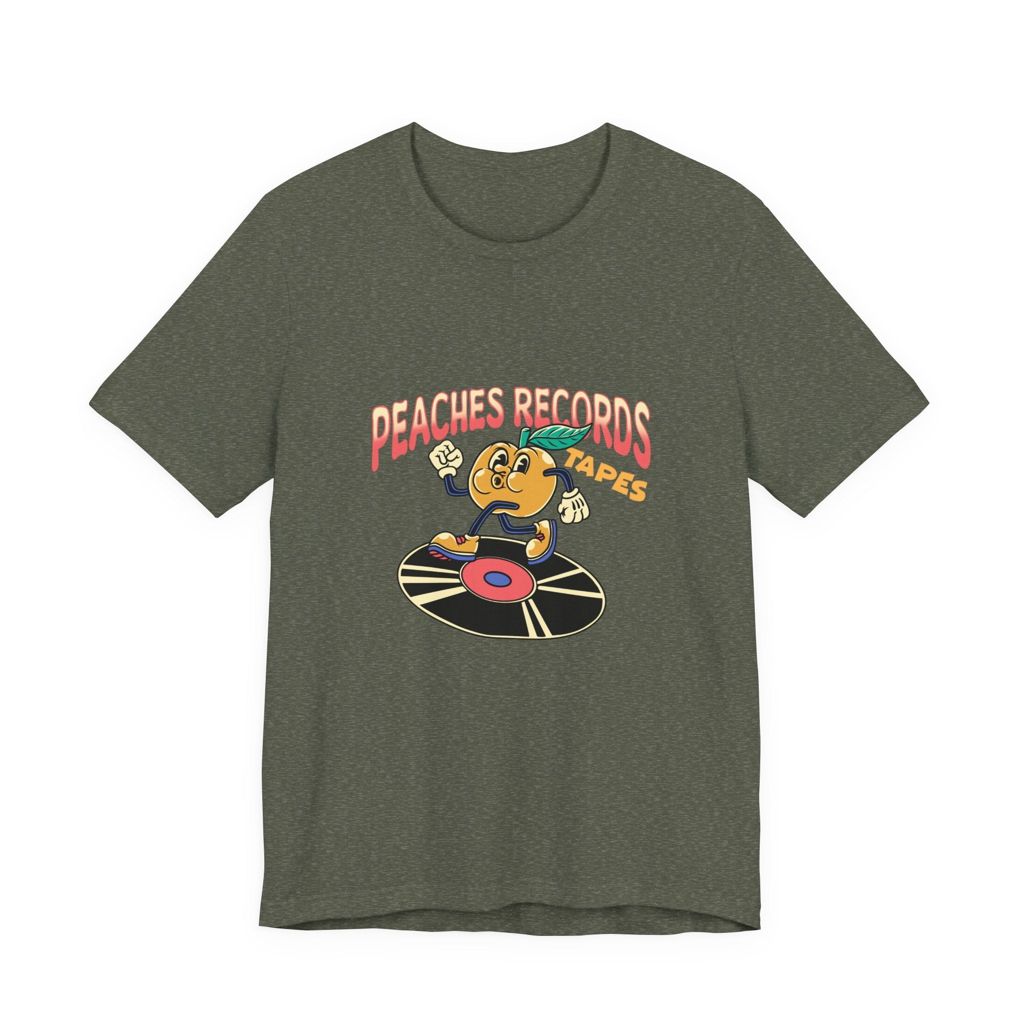 Vintage Peaches Early Logo Unisex Jersey Short Sleeve T-Shirt - POPvault