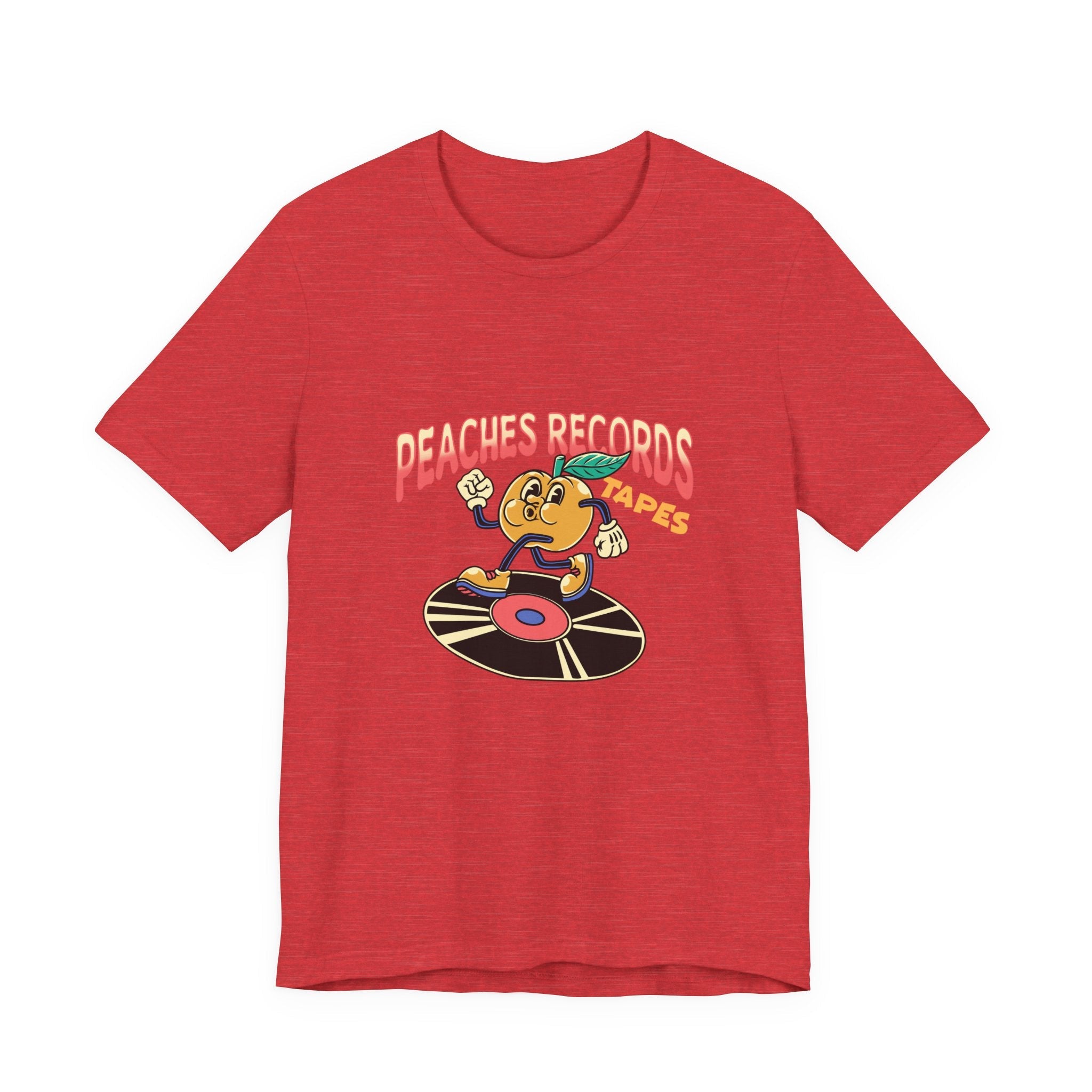 Vintage Peaches Early Logo Unisex Jersey Short Sleeve T-Shirt - POPvault