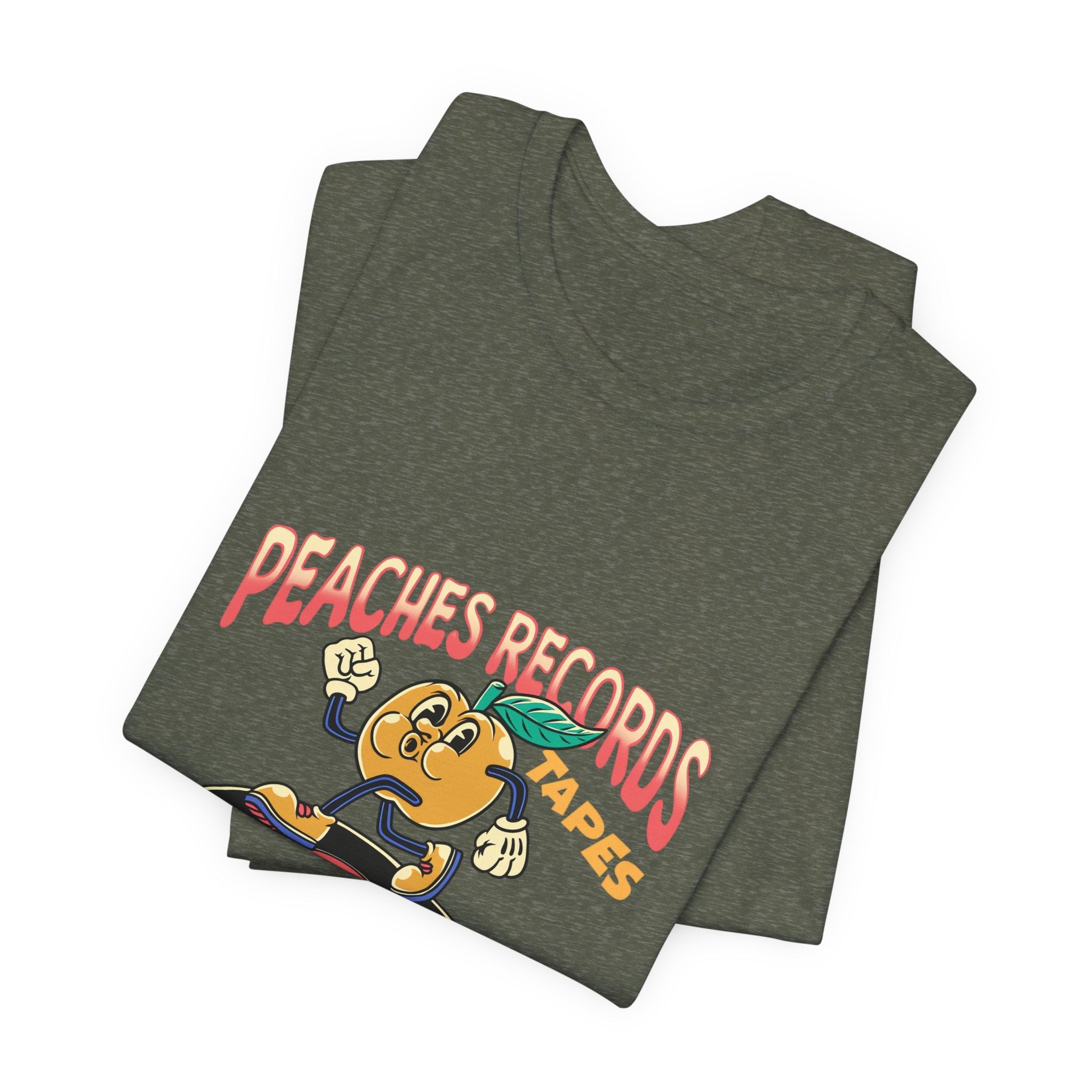 Vintage Peaches Early Logo Unisex Jersey Short Sleeve T-Shirt - POPvault
