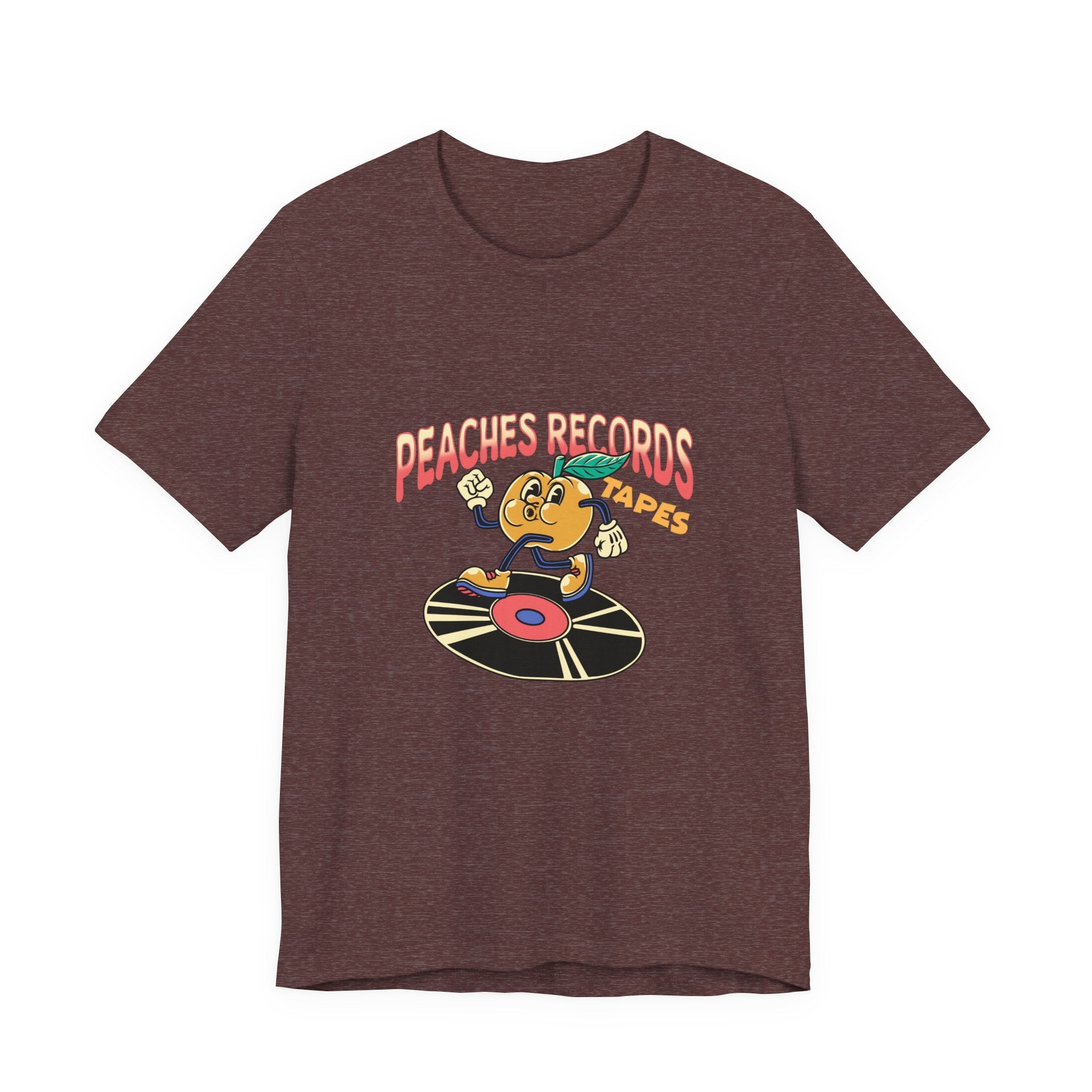 Vintage Peaches Early Logo Unisex Jersey Short Sleeve T-Shirt - POPvault