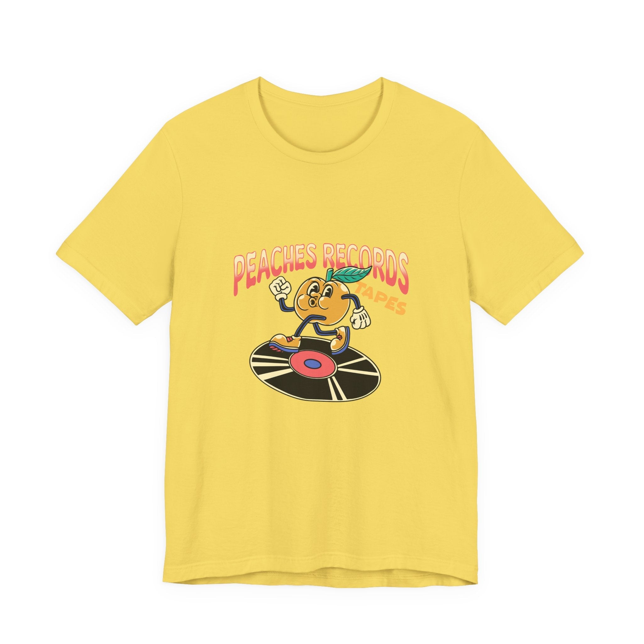 Vintage Peaches Early Logo Unisex Jersey Short Sleeve T-Shirt - POPvault