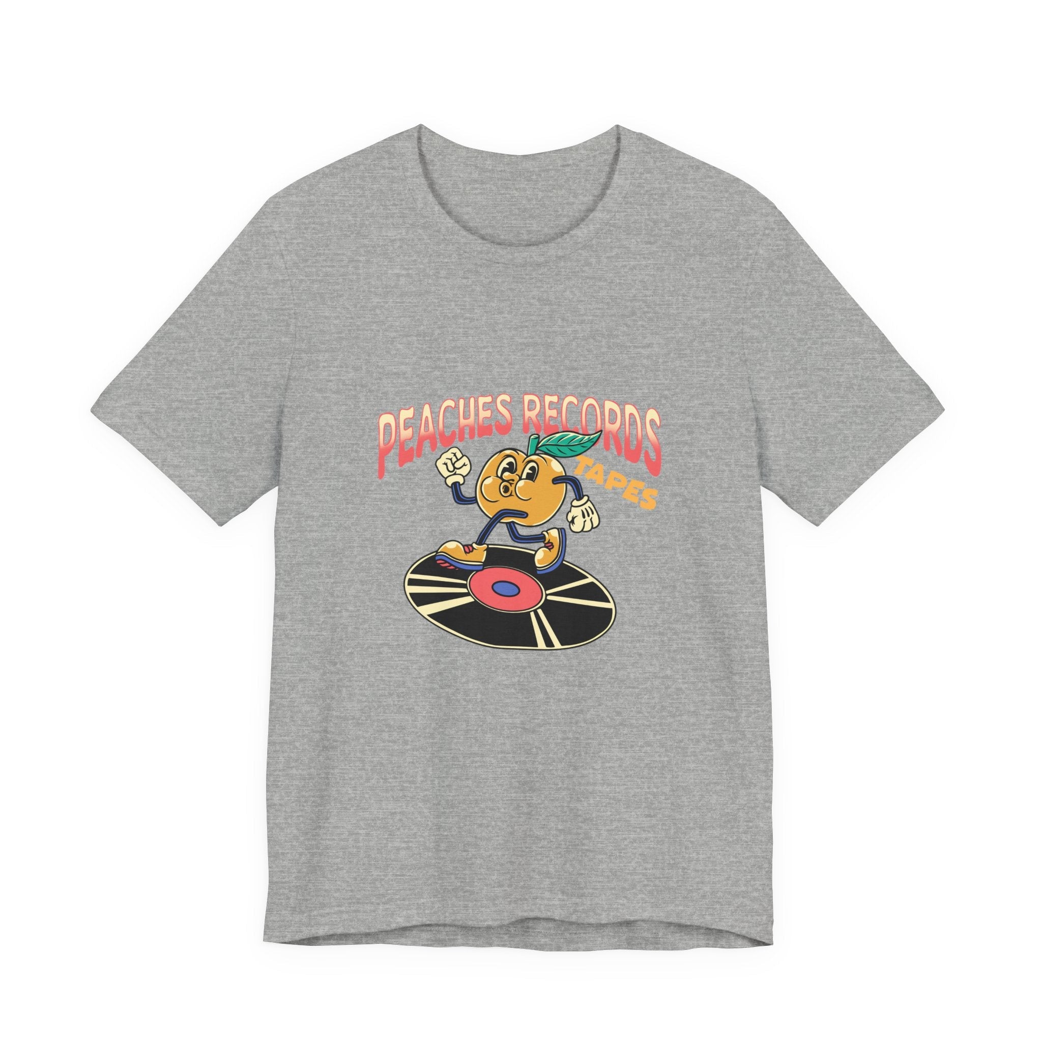 Vintage Peaches Early Logo Unisex Jersey Short Sleeve T-Shirt - POPvault