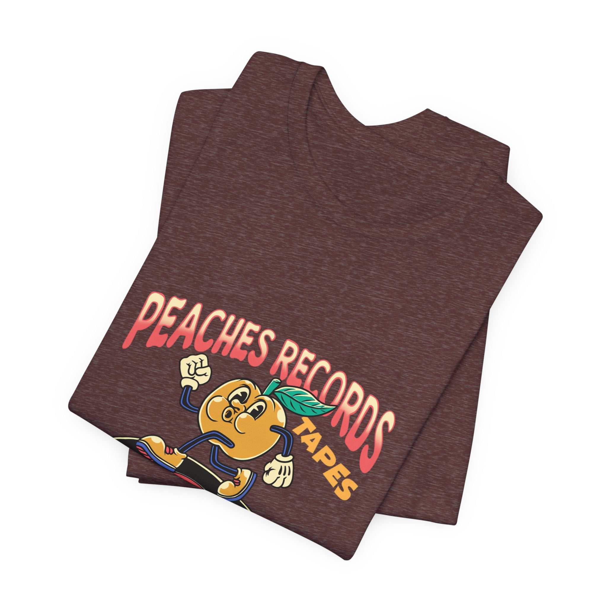 Vintage Peaches Early Logo Unisex Jersey Short Sleeve T-Shirt - POPvault