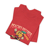 Vintage Peaches Early Logo Unisex Jersey Short Sleeve T-Shirt - POPvault