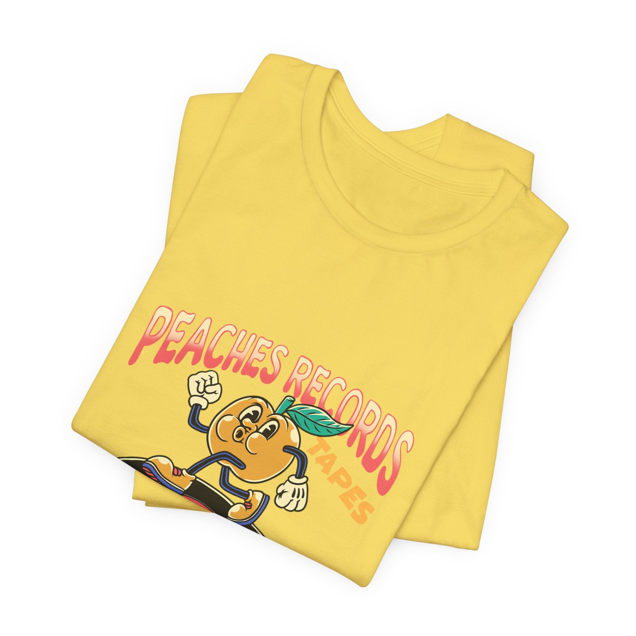 Vintage Peaches Early Logo Unisex Jersey Short Sleeve T-Shirt - POPvault