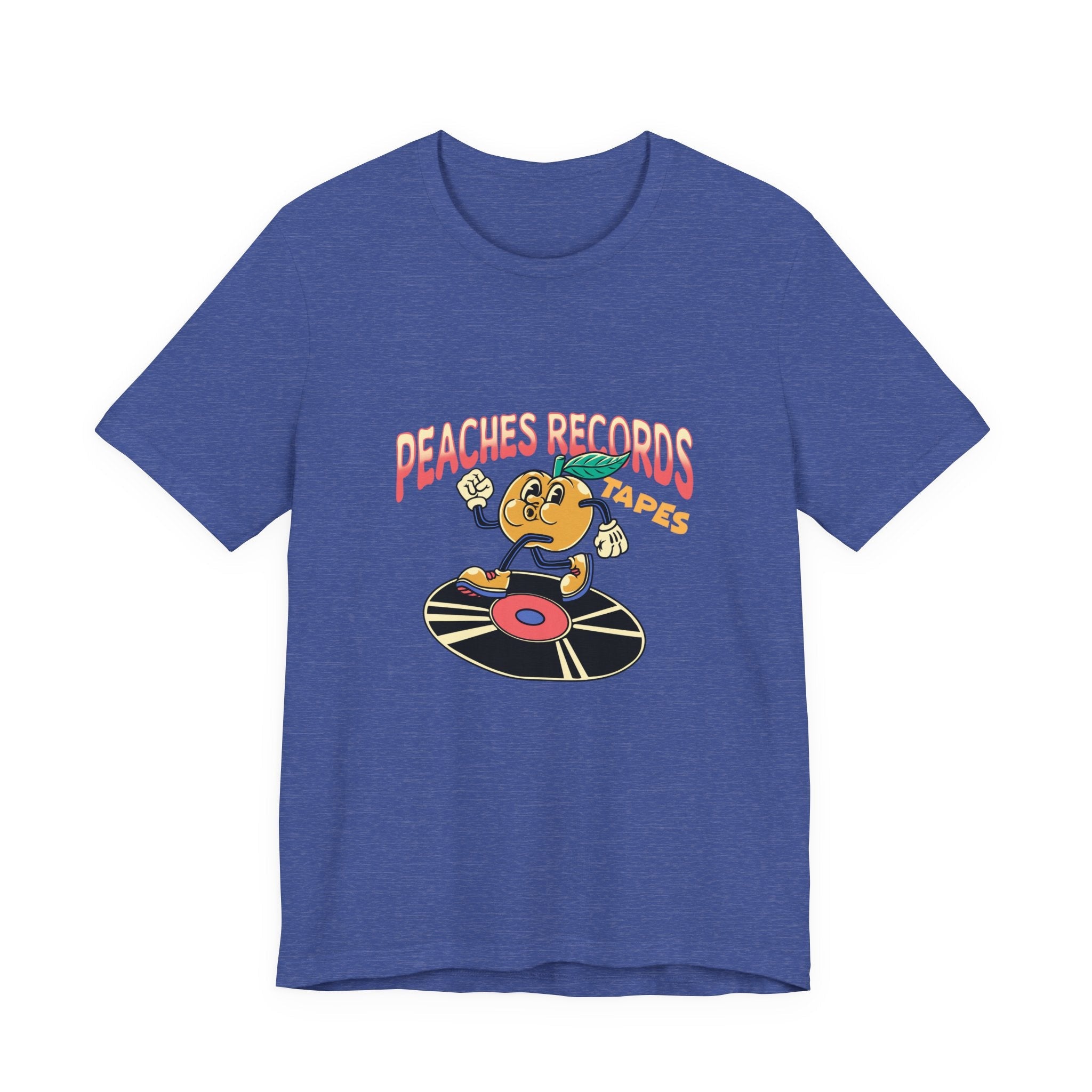 Vintage Peaches Early Logo Unisex Jersey Short Sleeve T-Shirt - POPvault
