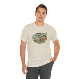 Vintage Peaches Record & Tapes Store Logo Unisex Jersey Short Sleeve T-Shirt - POPvault
