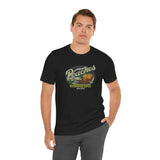 Vintage Peaches Record & Tapes Store Logo Unisex Jersey Short Sleeve T-Shirt - POPvault