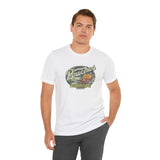 Vintage Peaches Record & Tapes Store Logo Unisex Jersey Short Sleeve T-Shirt - POPvault