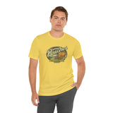 Vintage Peaches Record & Tapes Store Logo Unisex Jersey Short Sleeve T-Shirt - POPvault