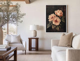 Vintage Peony Moody Art - POPvault