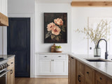 Vintage Peony Moody Art - POPvault