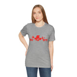 Vintage Red Bird Records Label Logo Unisex Jersey Short Sleeve T-Shirt - POPvault