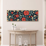 Vintage Rose Art Print Canvas Art - POPvault