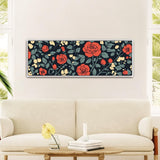 Vintage Rose Art Print Canvas Art - POPvault