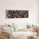 Vintage Rose Art Print Canvas Art - POPvault