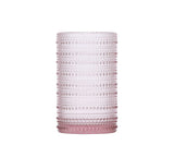 Vintage Rose Pink Hobnail Highball Glasses - 15oz - POPvault