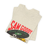 Vintage Sam Goody Record Store Logo Unisex Jersey Short Sleeve T-Shirt - POPvault