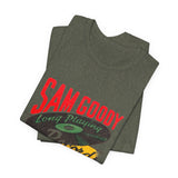 Vintage Sam Goody Record Store Logo Unisex Jersey Short Sleeve T-Shirt - POPvault
