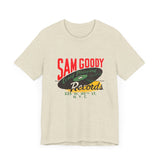 Vintage Sam Goody Record Store Logo Unisex Jersey Short Sleeve T-Shirt - POPvault