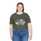 Vintage Satellite Records Label Logo Unisex Jersey Short Sleeve T-Shirt - POPvault