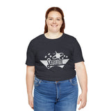 Vintage Satellite Records Label Logo Unisex Jersey Short Sleeve T-Shirt - POPvault