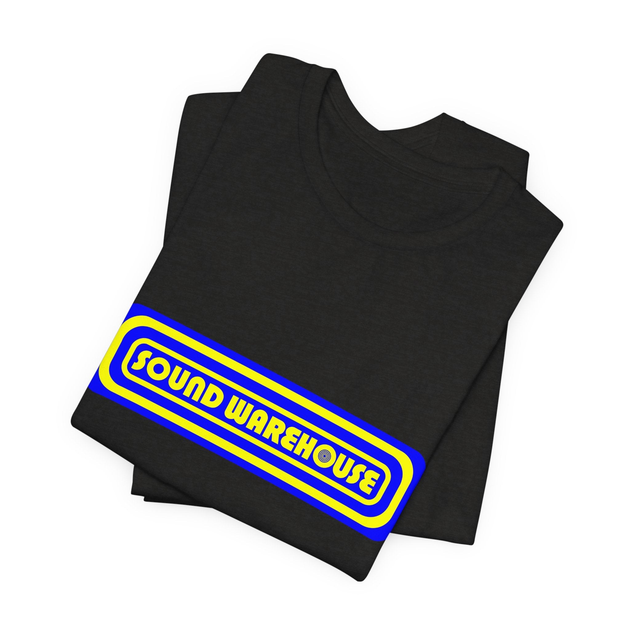 Vintage Sound Warehouse Records Logo Unisex Jersey Short Sleeve T-Shirt - POPvault