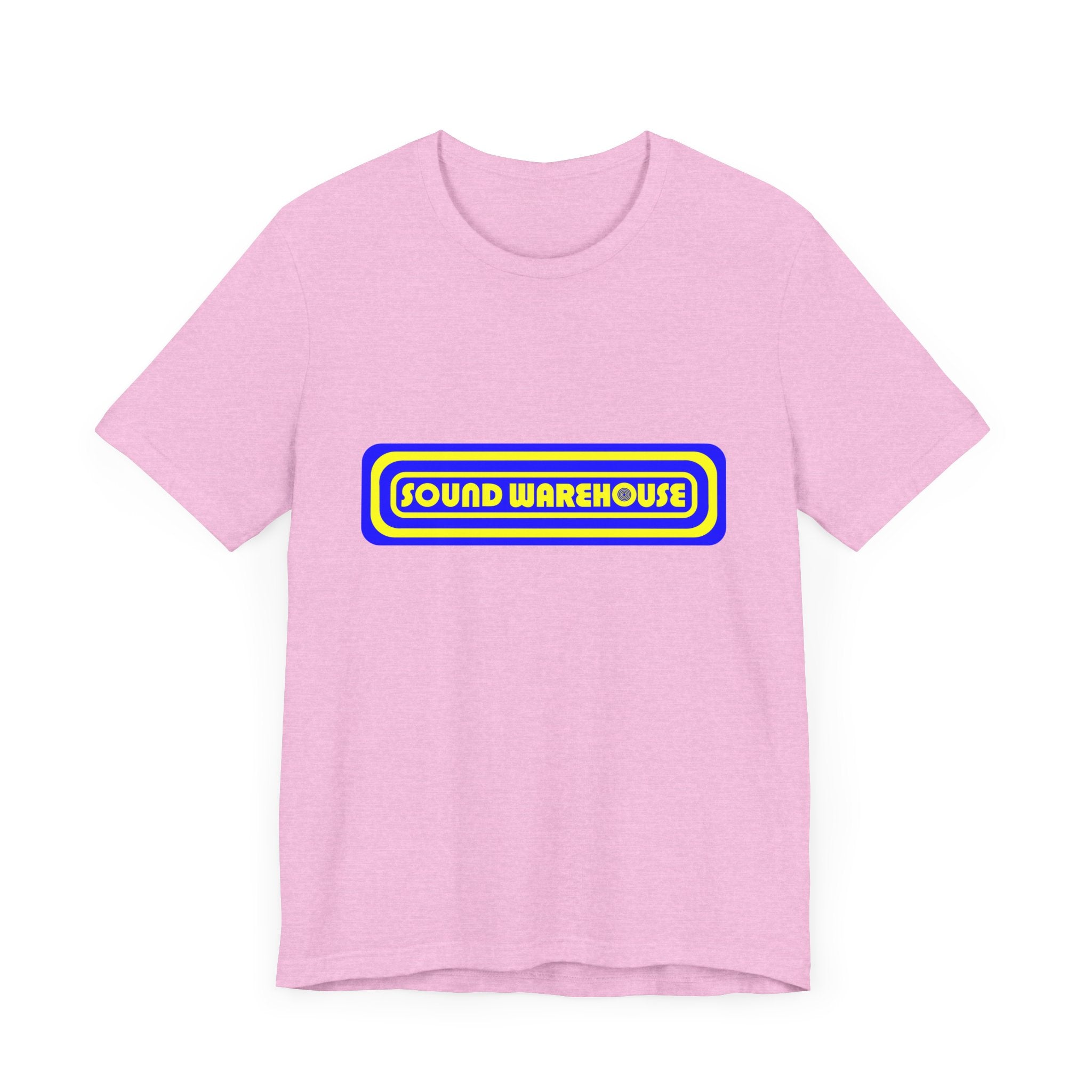 Vintage Sound Warehouse Records Logo Unisex Jersey Short Sleeve T-Shirt - POPvault