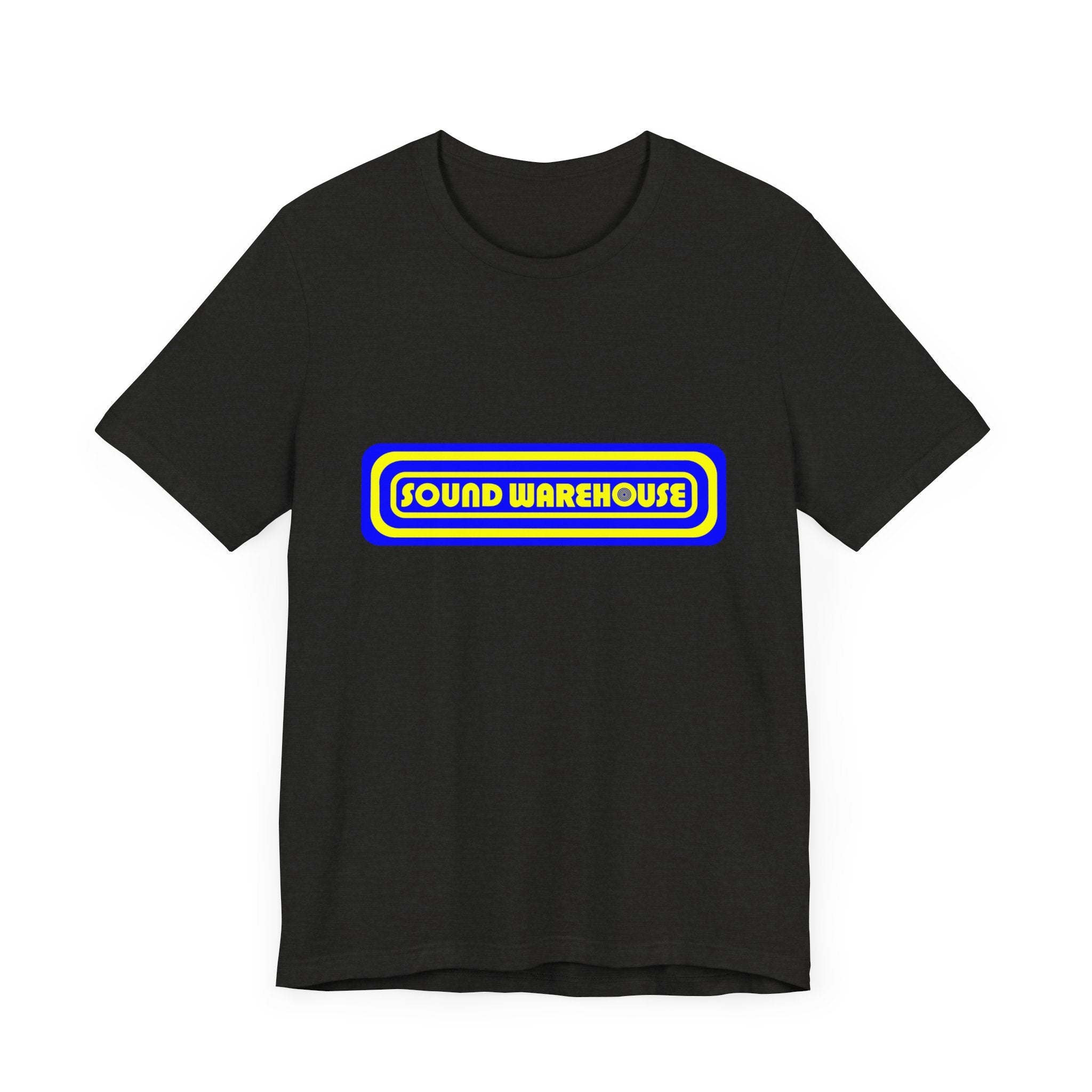 Vintage Sound Warehouse Records Logo Unisex Jersey Short Sleeve T-Shirt - POPvault