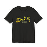 Vintage Specialty Records Label Logo Unisex Jersey Short Sleeve T-Shirt - POPvault
