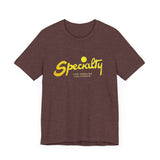 Vintage Specialty Records Label Logo Unisex Jersey Short Sleeve T-Shirt - POPvault