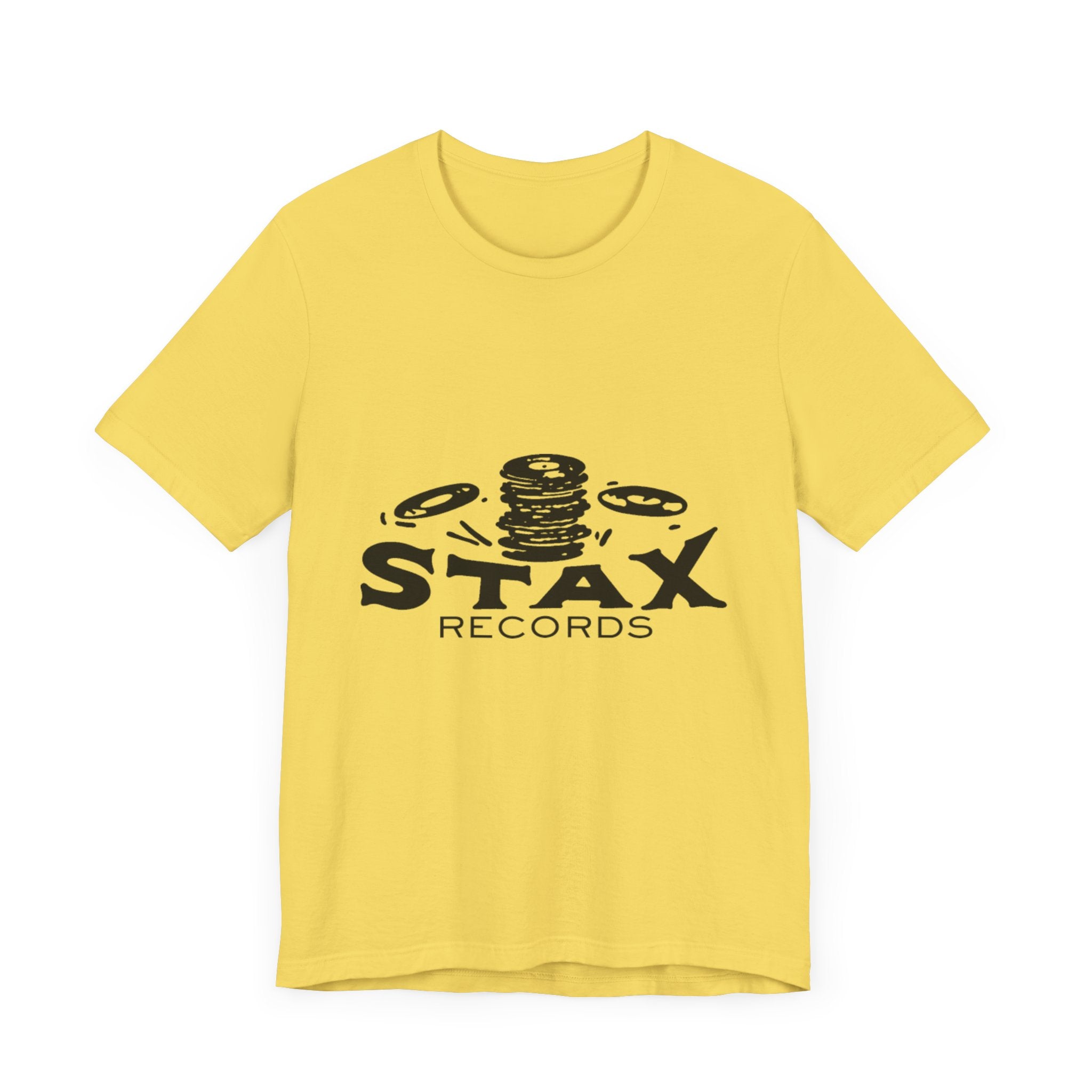 Vintage Stax Records Label Logo Unisex Jersey Short Sleeve T-Shirt - POPvault