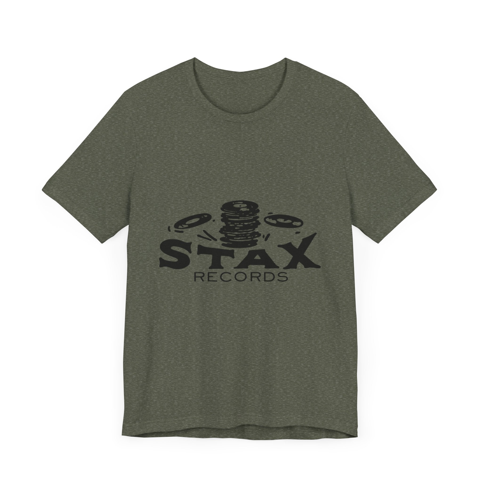 Vintage Stax Records Label Logo Unisex Jersey Short Sleeve T-Shirt - POPvault