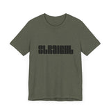 Vintage Straight Records Label Logo Unisex Jersey Short Sleeve T-Shirt - POPvault