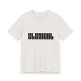 Vintage Straight Records Label Logo Unisex Jersey Short Sleeve T-Shirt - POPvault
