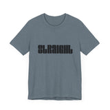 Vintage Straight Records Label Logo Unisex Jersey Short Sleeve T-Shirt - POPvault