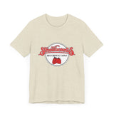 Vintage Strawberries Records Logo Unisex Jersey Short Sleeve T-Shirt - POPvault