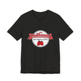 Vintage Strawberries Records Logo Unisex Jersey Short Sleeve T-Shirt - POPvault
