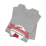 Vintage Strawberries Records Logo Unisex Jersey Short Sleeve T-Shirt - POPvault