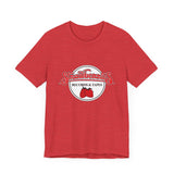 Vintage Strawberries Records Logo Unisex Jersey Short Sleeve T-Shirt - POPvault