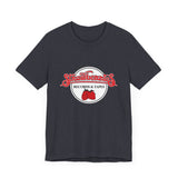 Vintage Strawberries Records Logo Unisex Jersey Short Sleeve T-Shirt - POPvault
