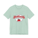 Vintage Strawberries Records Logo Unisex Jersey Short Sleeve T-Shirt - POPvault