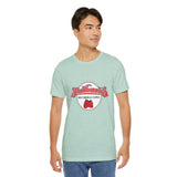 Vintage Strawberries Records Logo Unisex Jersey Short Sleeve T-Shirt - POPvault