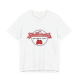 Vintage Strawberries Records Logo Unisex Jersey Short Sleeve T-Shirt - POPvault