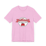 Vintage Strawberries Records Logo Unisex Jersey Short Sleeve T-Shirt - POPvault