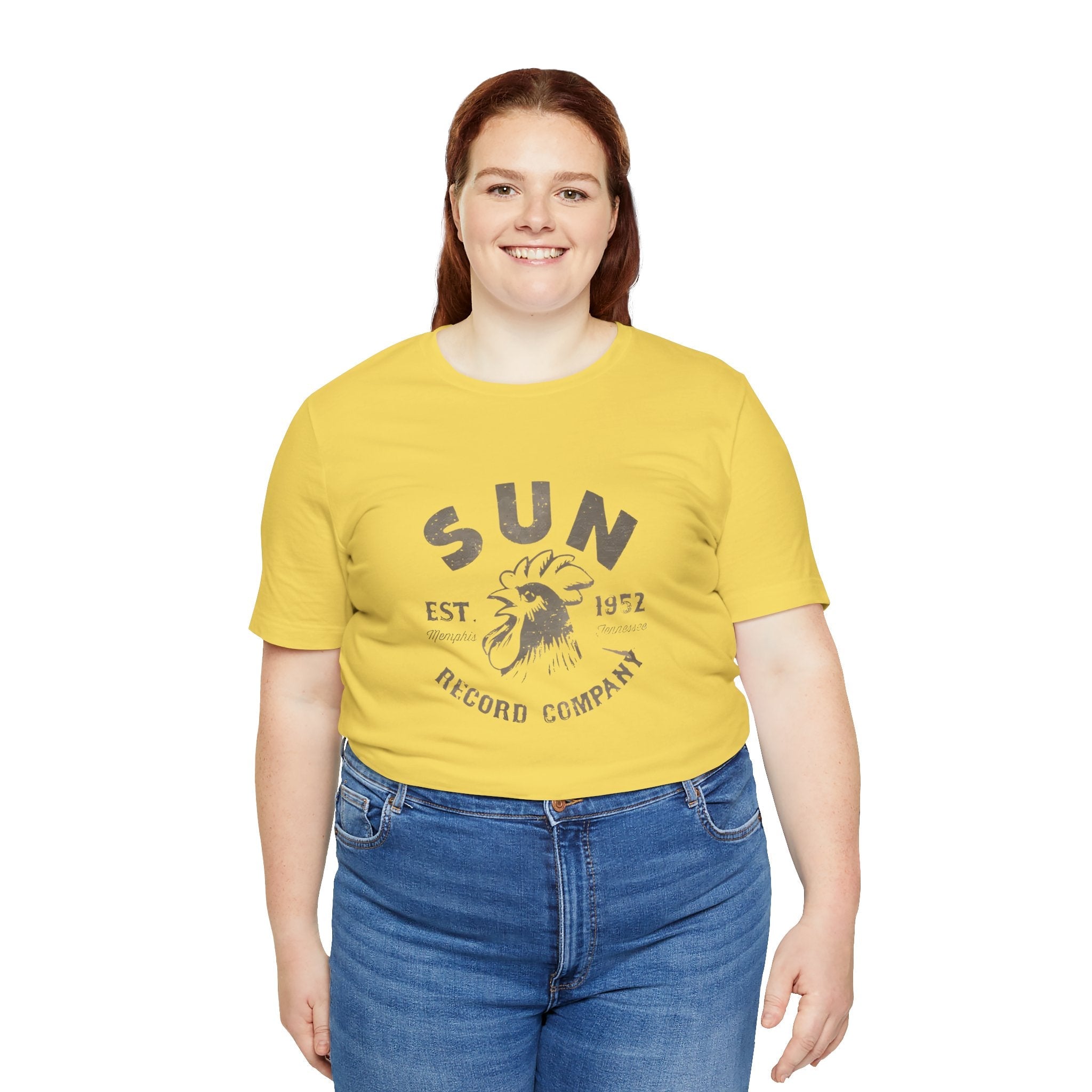 Vintage Sun Records Early Label Logo Unisex Jersey Short Sleeve T-Shirt - POPvault
