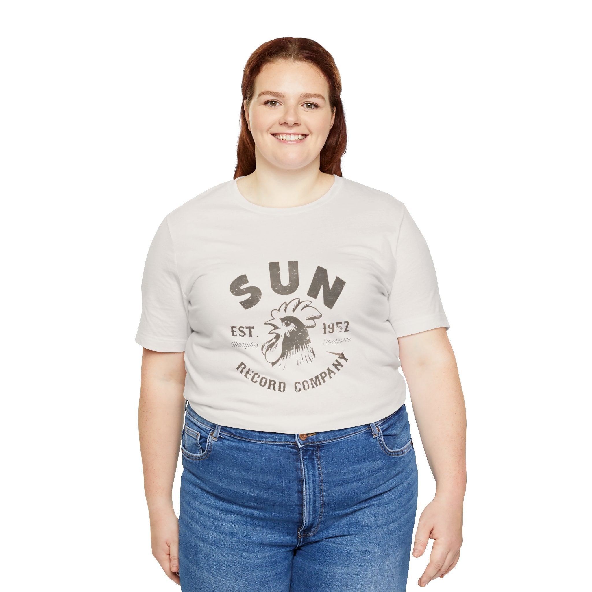 Vintage Sun Records Early Label Logo Unisex Jersey Short Sleeve T-Shirt - POPvault